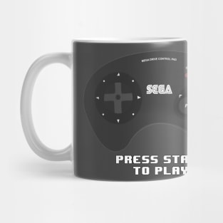 press start to play Mug